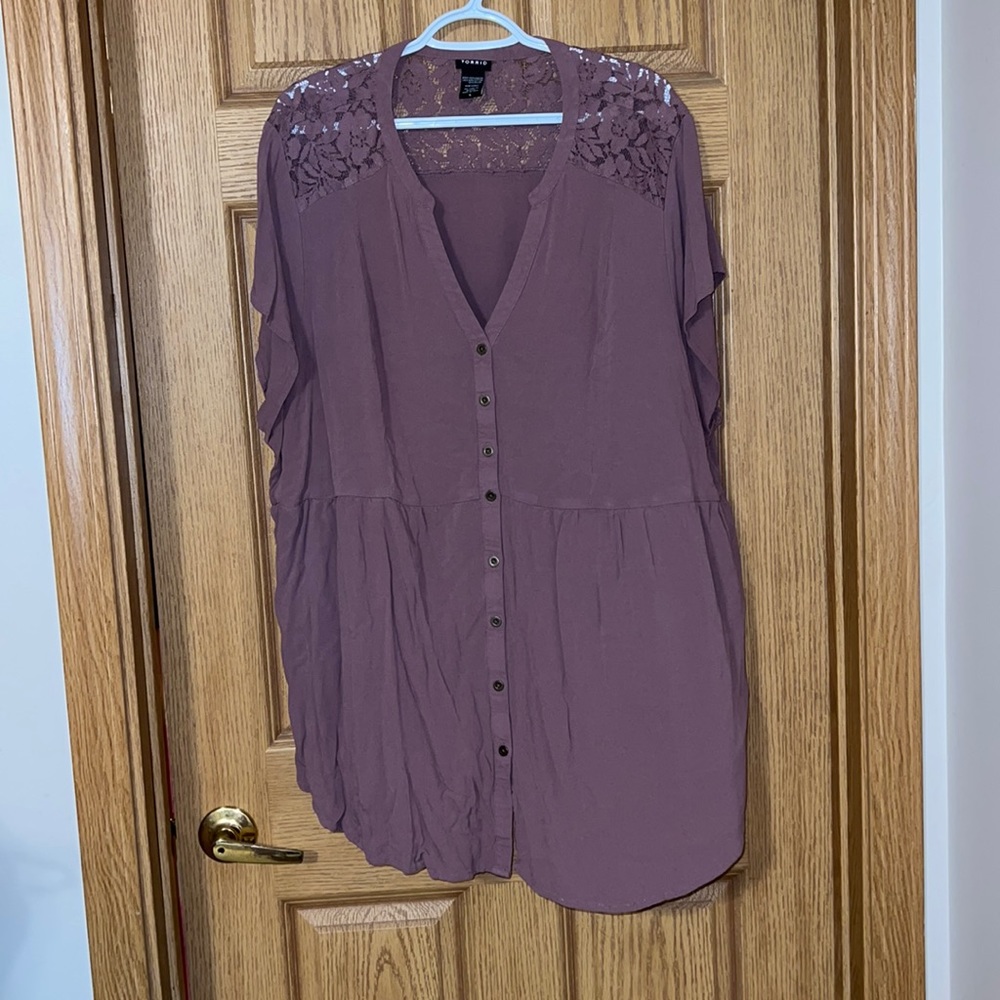 Torrid Babydoll Top